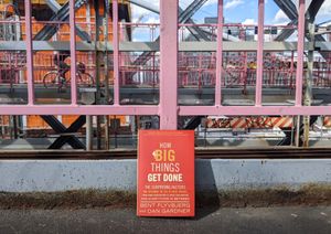 We're reading How Big Things Get Done